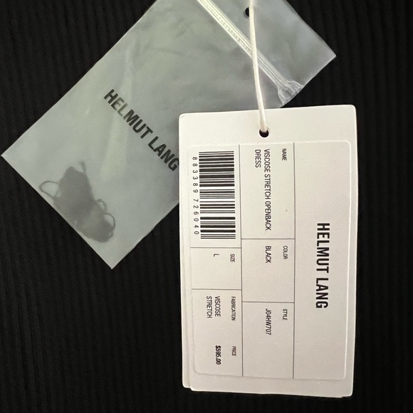 Helmut Lang Ribbed Dress - Picture 6 of 6